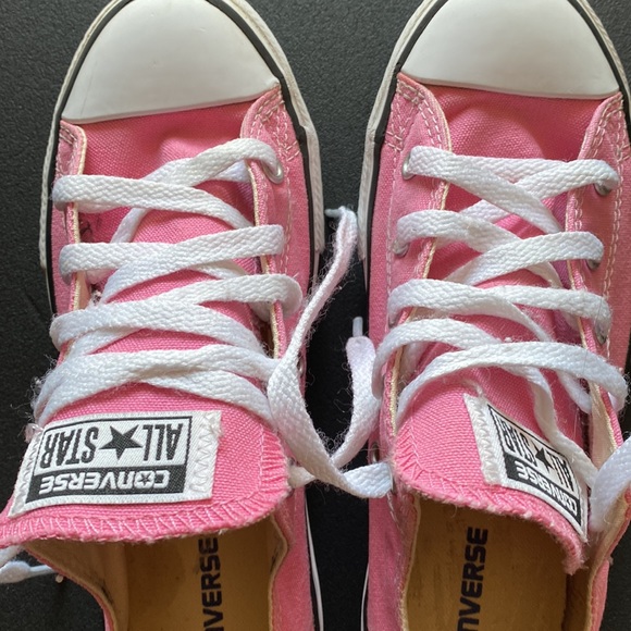 Pink Converse Kids size 3 - Picture 7 of 8